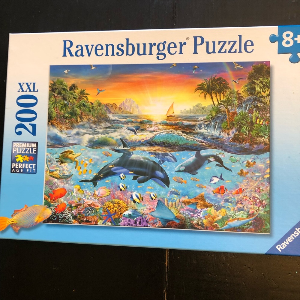 Ravensburger Orca Paradise 200 Piece Jigsaw Puzzle for Kids